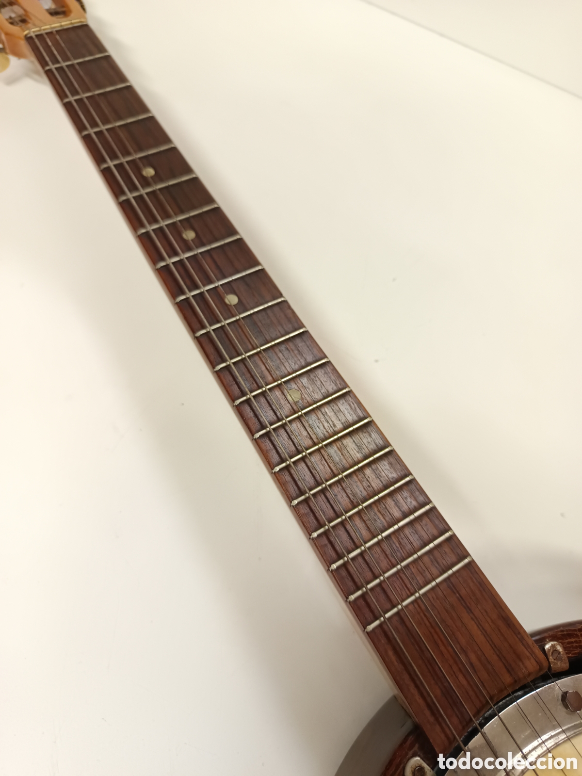 Instrumentos musicales: Banjo Antiguo de 6 cuerdas - Foto 4