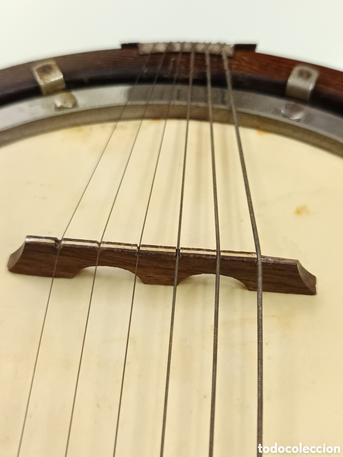 Instrumentos musicales: Banjo Antiguo de 6 cuerdas - Foto 9