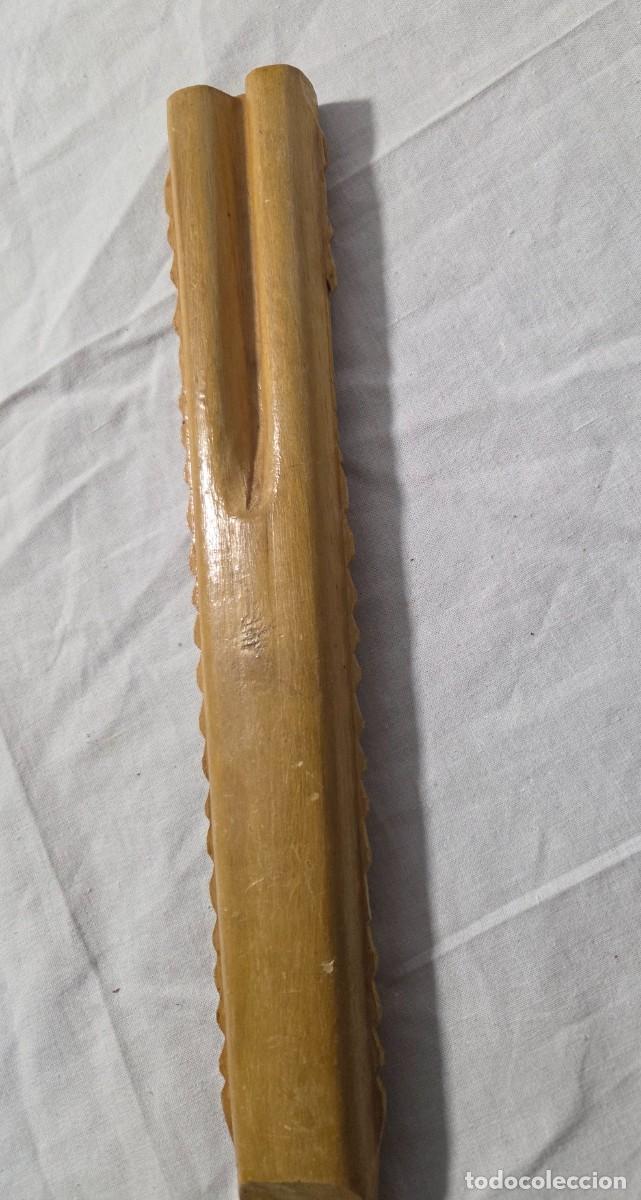 Instrumentos musicales: Flauta indigena de madera - Foto 3