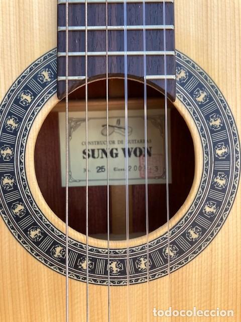 Instrumentos musicales: Guitarra Cl&aacute;sica del Luthier coreano Sung Won - Foto 3