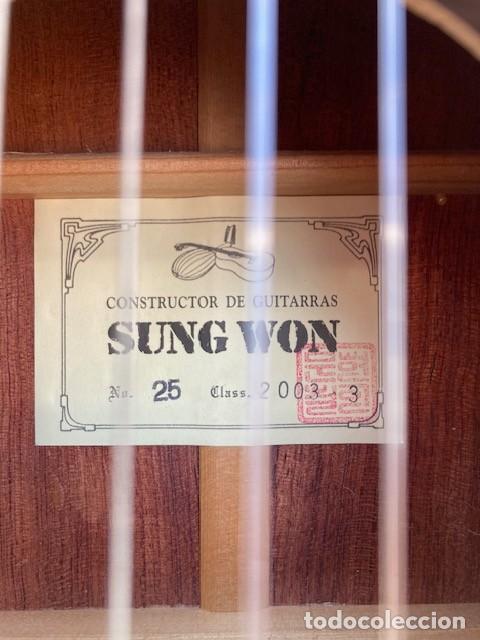 Instrumentos musicales: Guitarra Cl&aacute;sica del Luthier coreano Sung Won - Foto 12