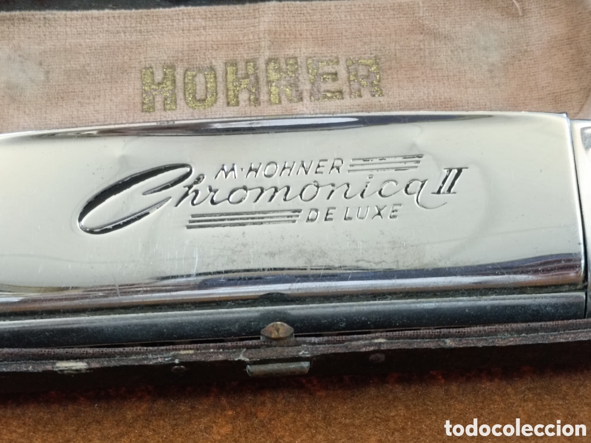 Instrumentos musicales: ARMONICA II DE LUXE. M.HONNER. - Foto 3