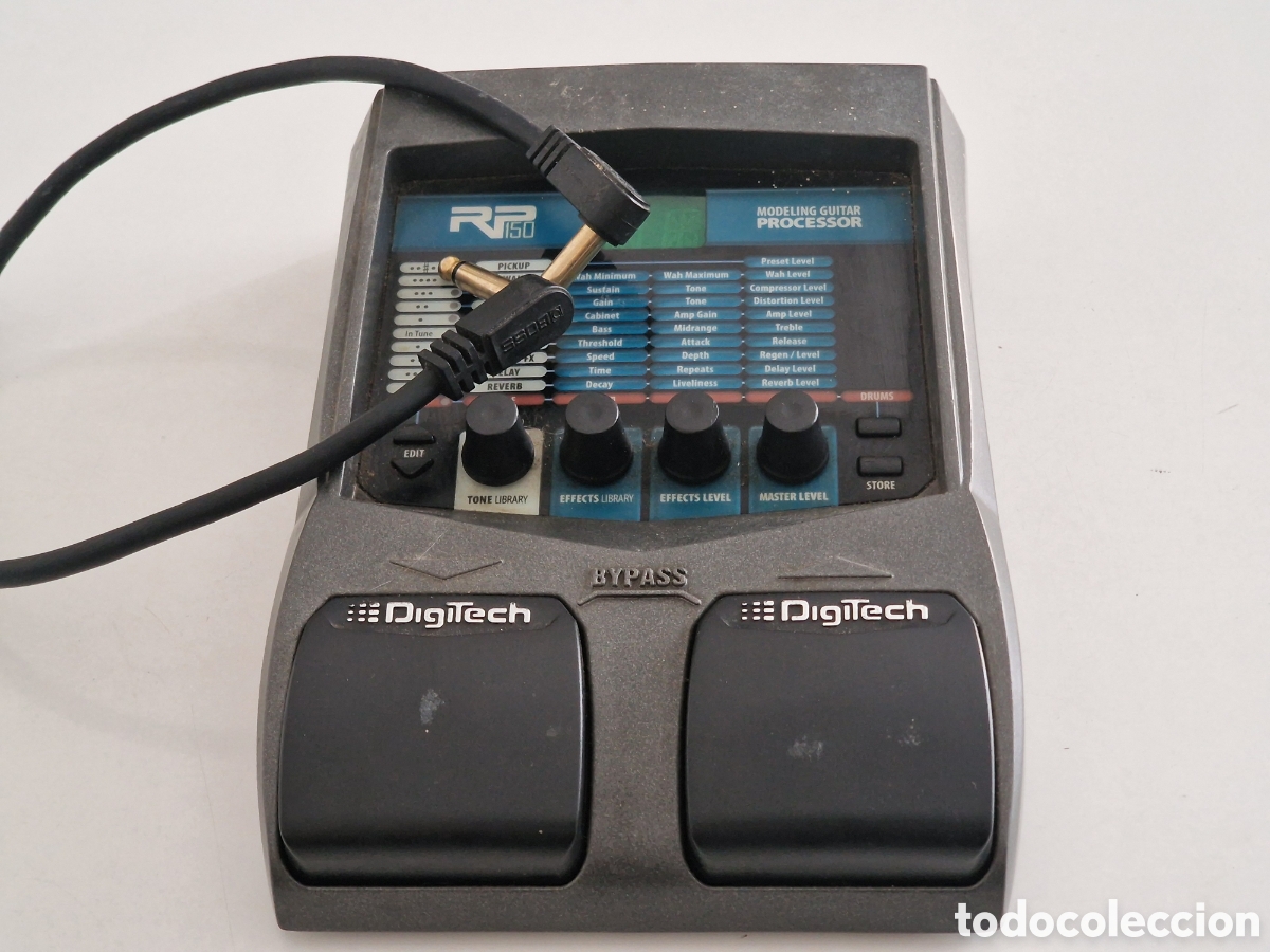 Instrumentos musicales: Pedal de efectos digitech rp150 - Foto 1