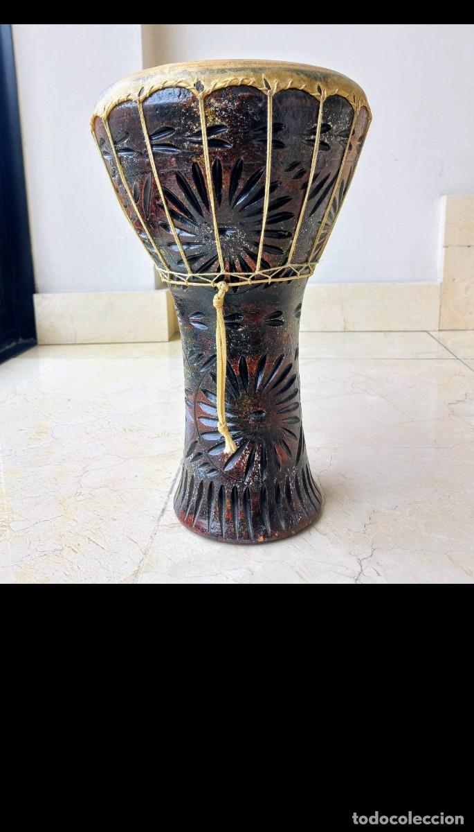 Instrumentos musicales: Djembe ceramica 35cm - Foto 1