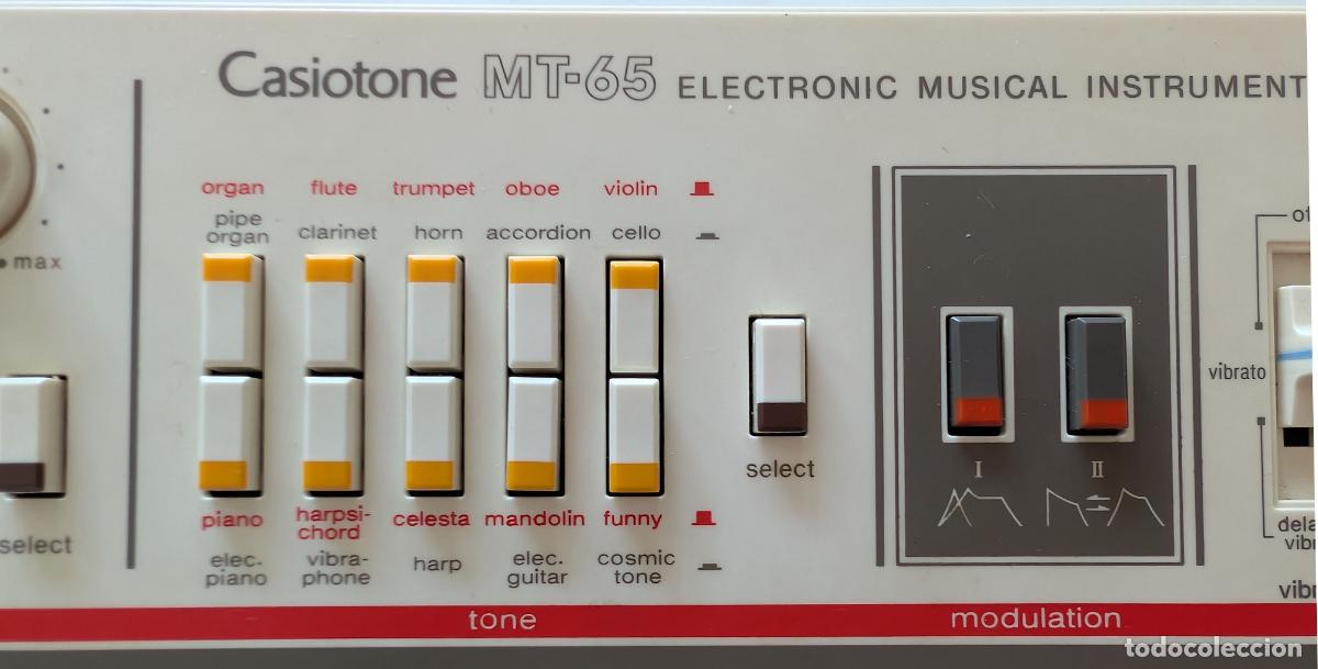 Instrumentos musicales: Casiotone MT-65 - Electronic Musical Instrument - CASIO &iexcl;Funcionando! - Foto 4