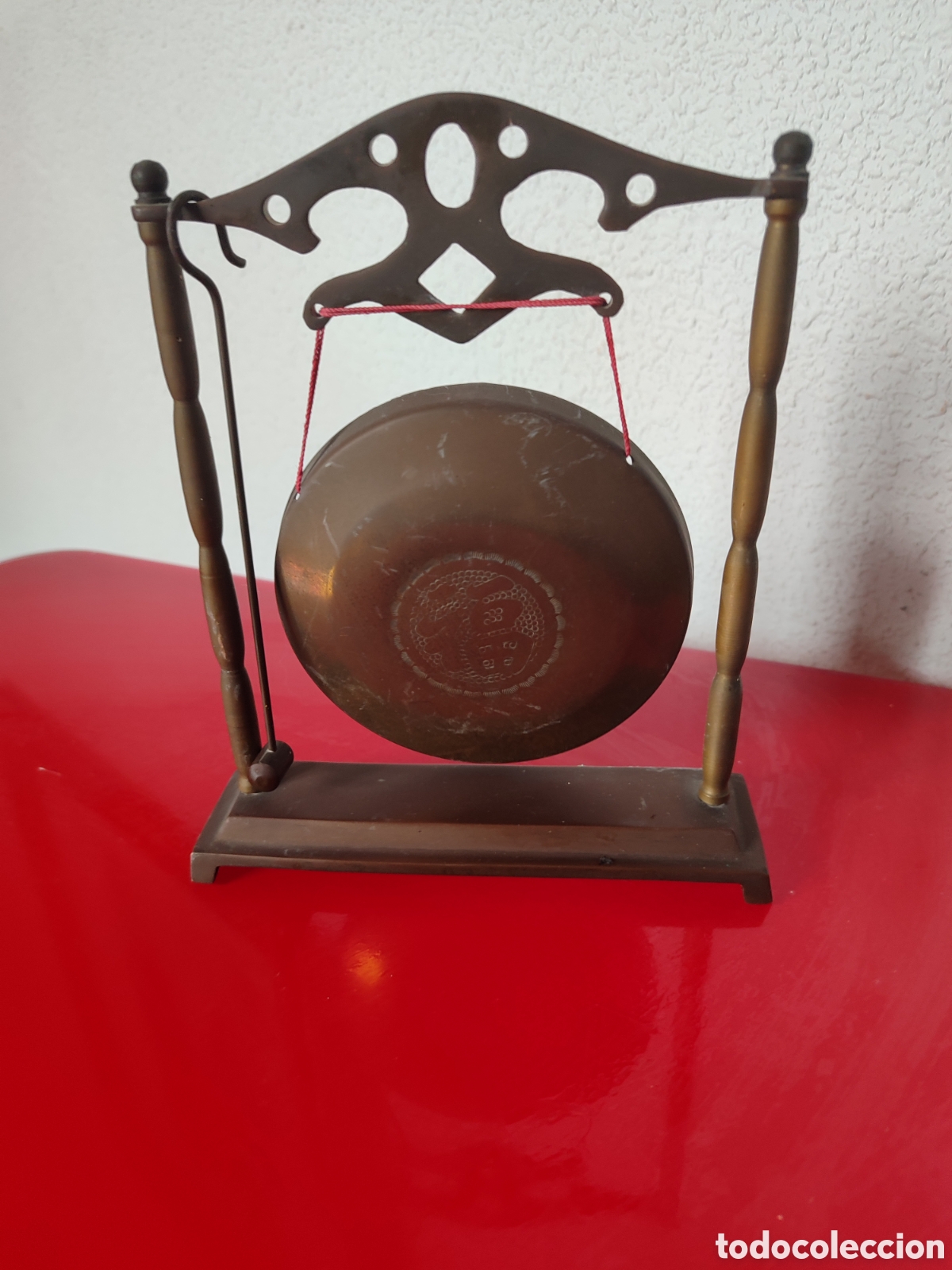 Instrumentos musicales: Gong asi&aacute;tico bronce - Foto 2