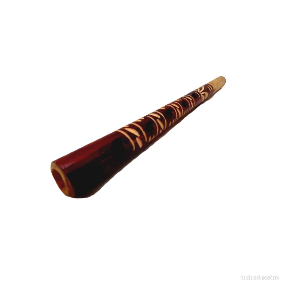 Instrumentos musicales: Silbato de madera vintage (caval) (11.4) - Foto 6