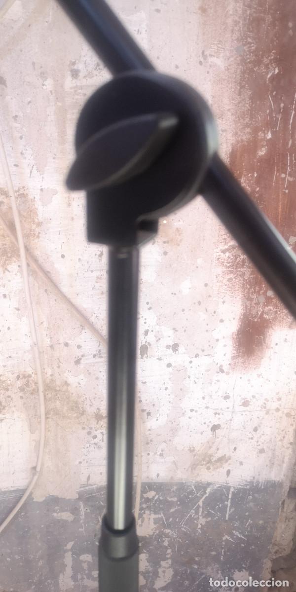 Instrumentos musicales: PIE TRIPODE PARA MICROFONO EXTENSIBLE PLEGABLE - Con cabezal para micro - Foto 6