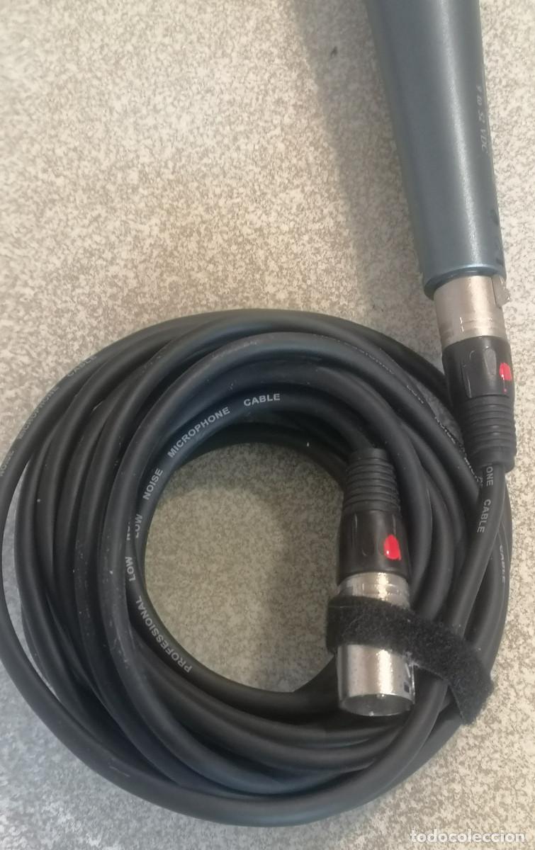 Instrumentos musicales: MICROFONO PROFESIONAL LD SYSYEMS con cable y conector. - Foto 4