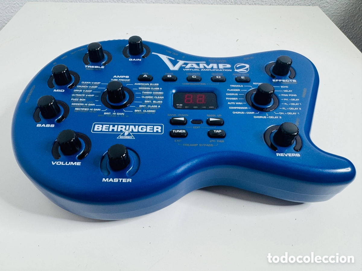 Instrumentos musicales: Behringer V-Amp 2 Guitar Effects Completo - Foto 2