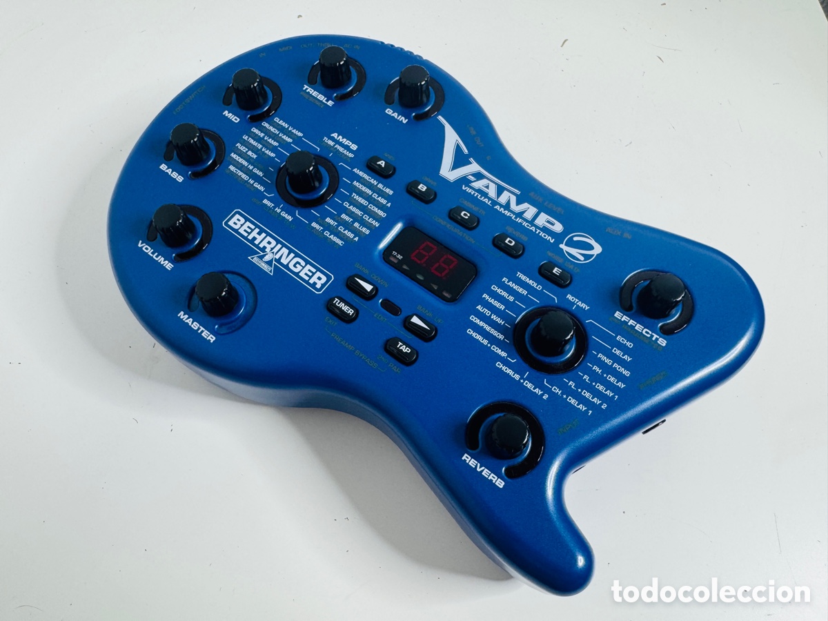 Instrumentos musicales: Behringer V-Amp 2 Guitar Effects Completo - Foto 6