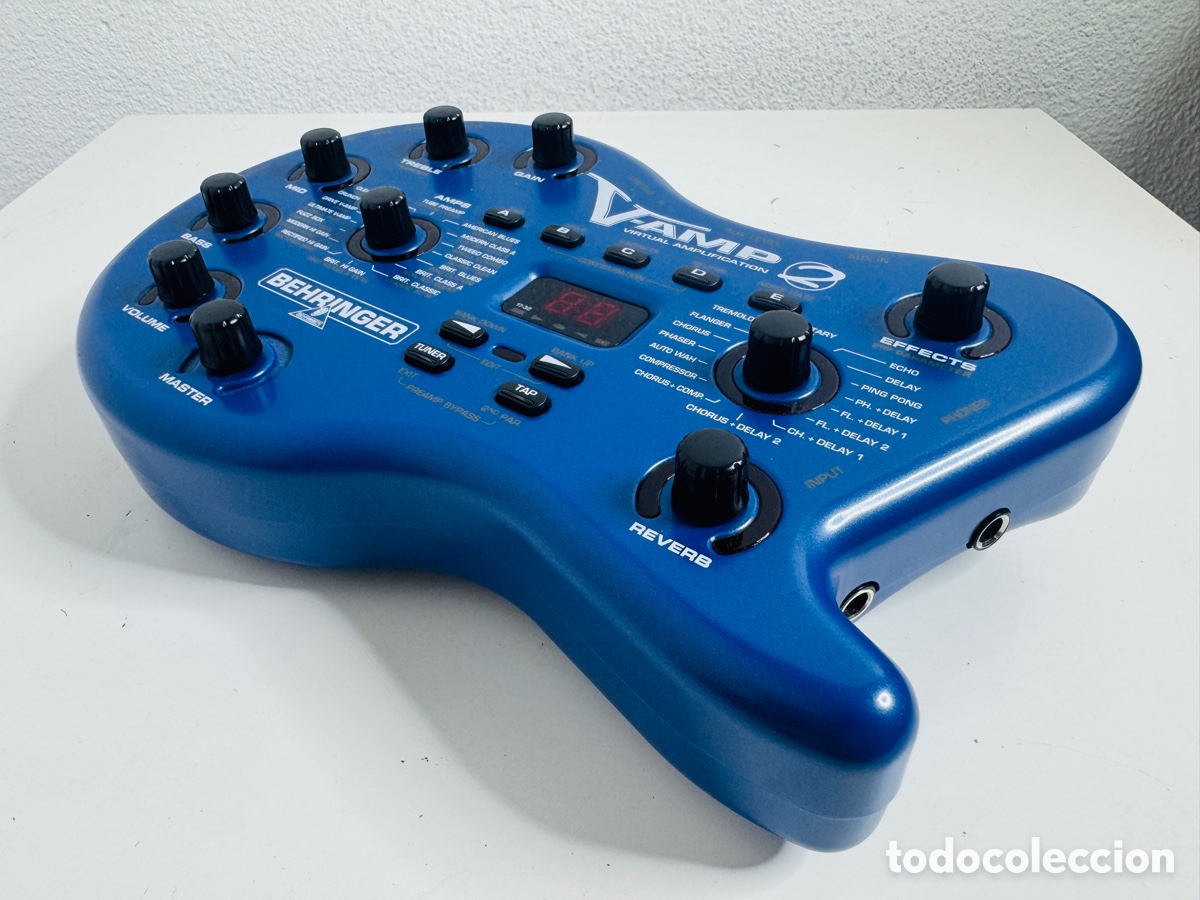 Instrumentos musicales: Behringer V-Amp 2 Guitar Effects Completo - Foto 7