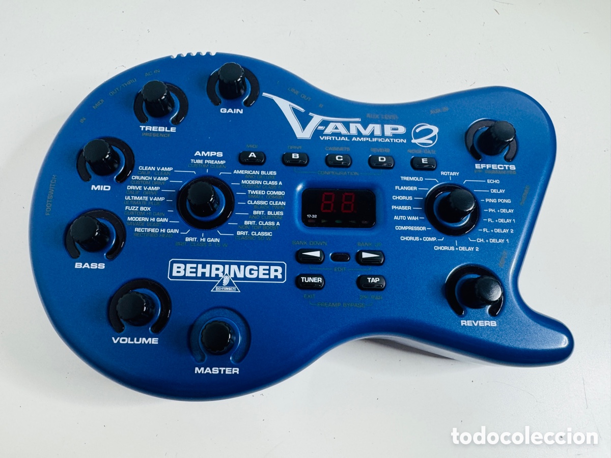 Instrumentos musicales: Behringer V-Amp 2 Guitar Effects Completo - Foto 1