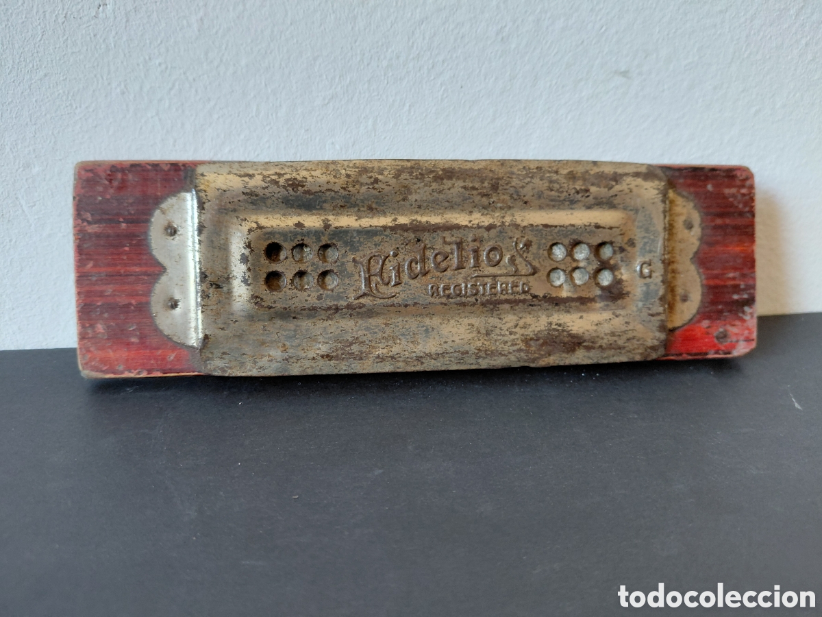 Instrumentos musicales: ANTIGUA ARMONICA AIDELIO - BOCH GERMANY - Foto 1
