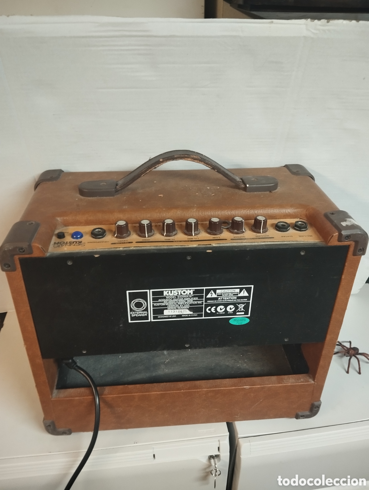 Instrumentos musicales: Amplificador de v&aacute;lvulas KUSTOM - Foto 5