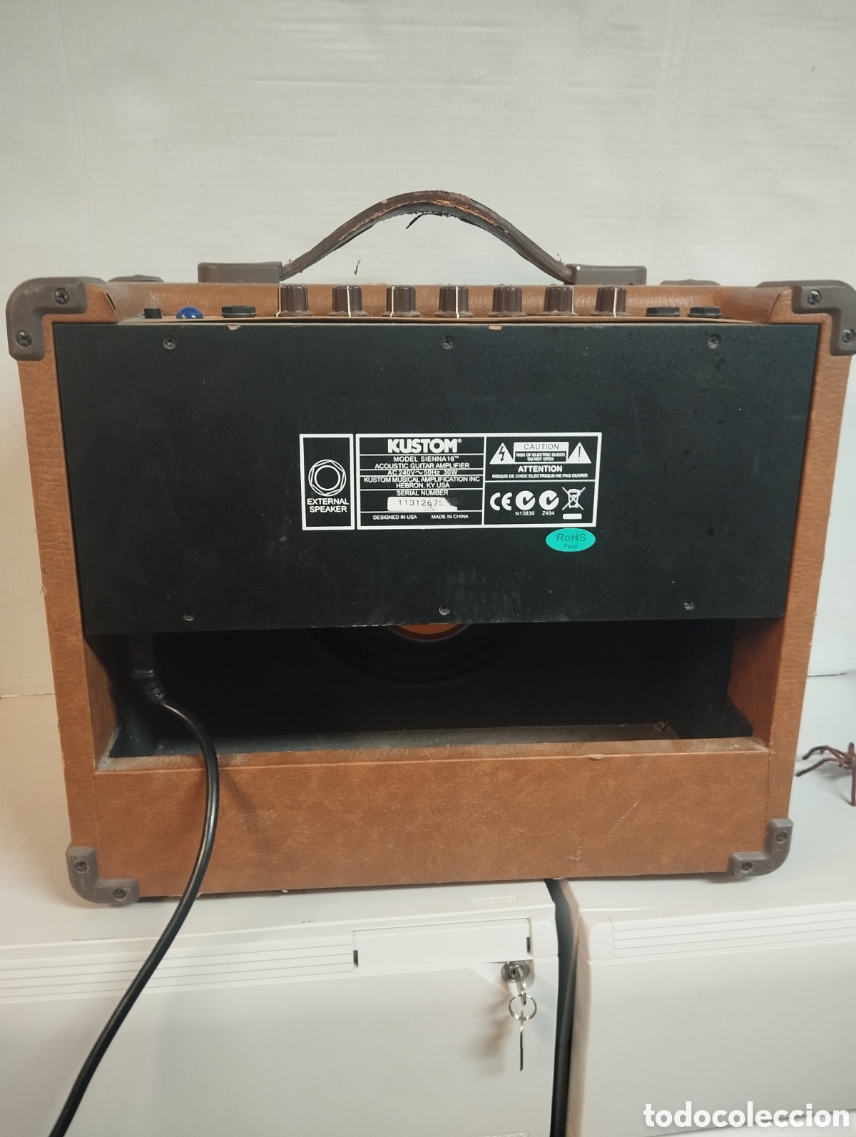 Instrumentos musicales: Amplificador de v&aacute;lvulas KUSTOM - Foto 6