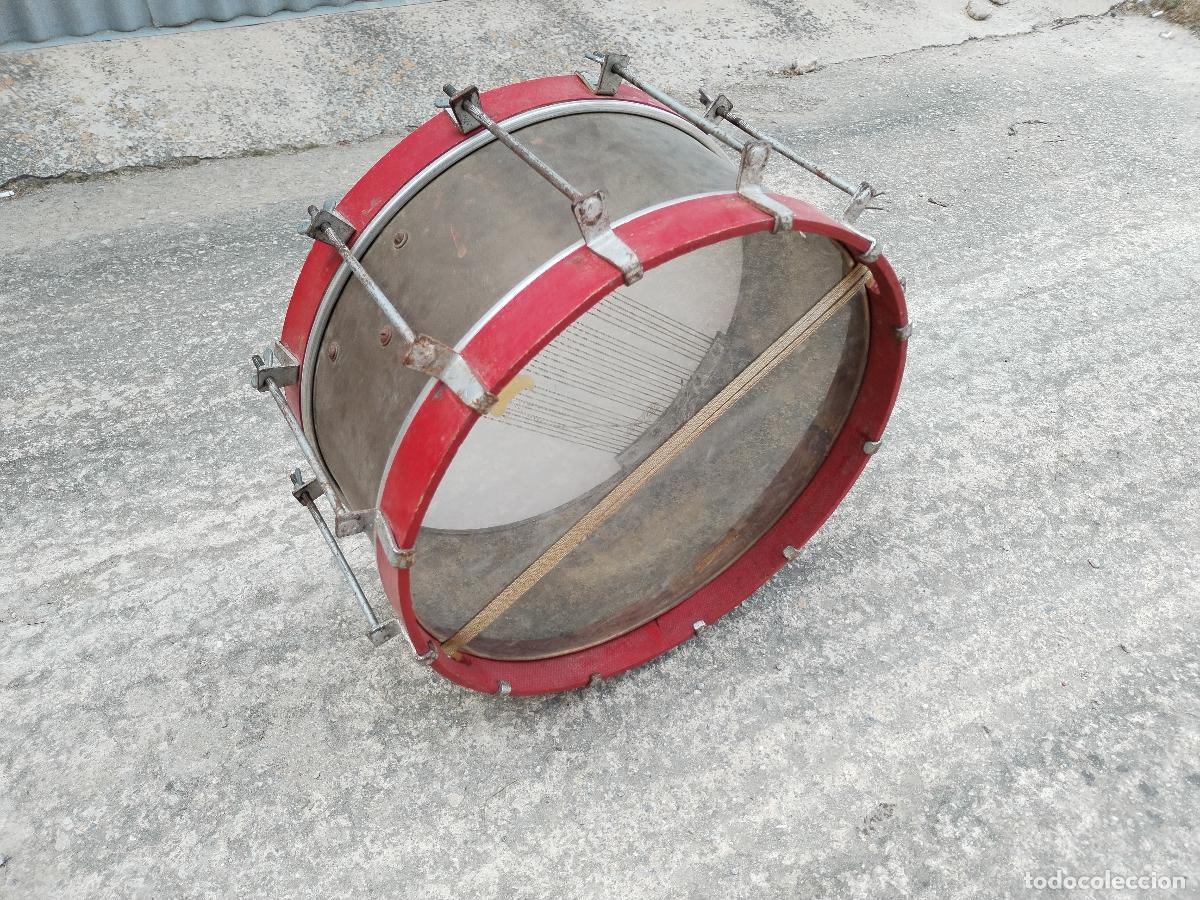 Instrumentos musicales: antiguo tambor de lat&oacute;n percusi&oacute;n - Foto 7