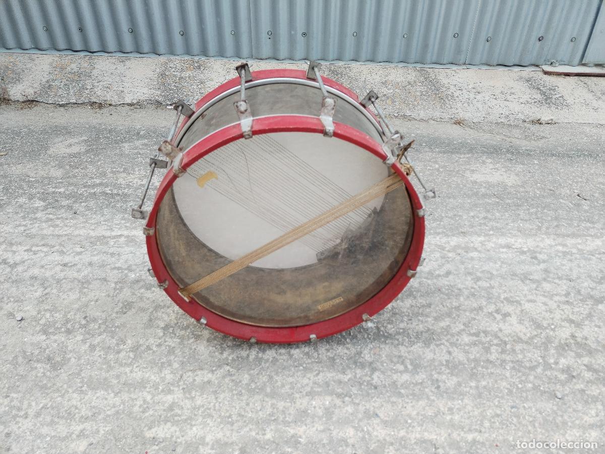 Instrumentos musicales: antiguo tambor de lat&oacute;n percusi&oacute;n - Foto 8