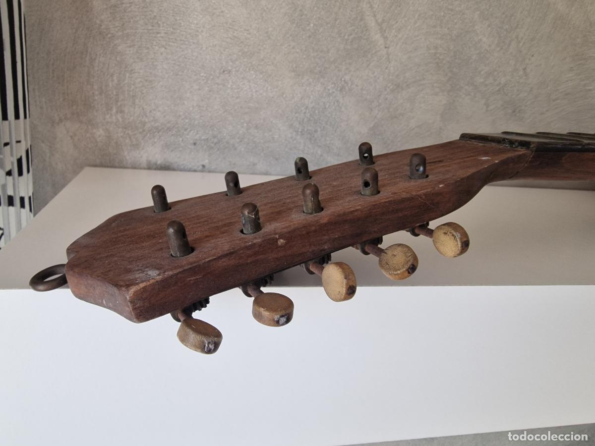 Instrumentos musicales: ANTIGUA MANDOLINA DECORADA - Foto 6