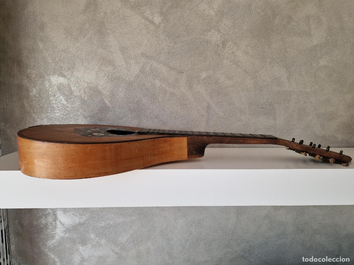 Instrumentos musicales: ANTIGUA MANDOLINA DECORADA - Foto 7