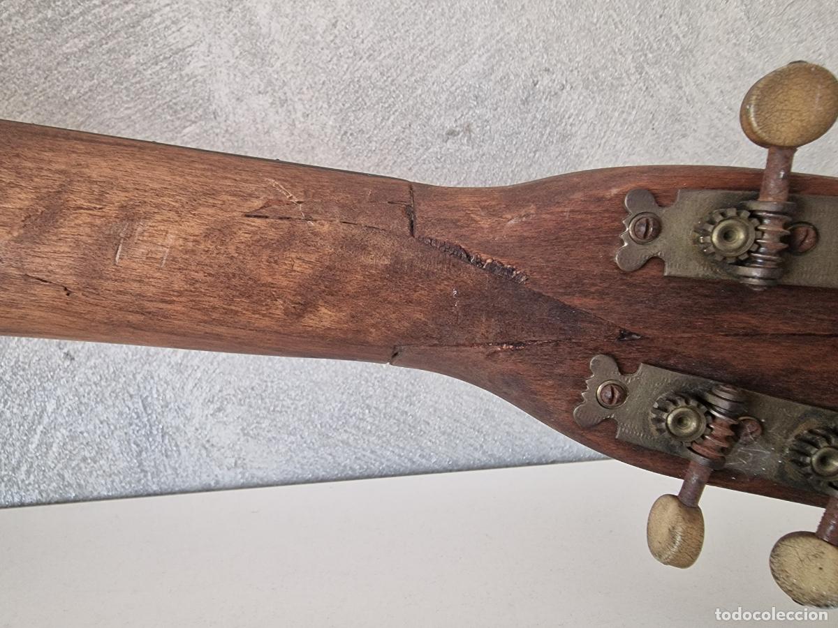 Instrumentos musicales: ANTIGUA MANDOLINA DECORADA - Foto 12