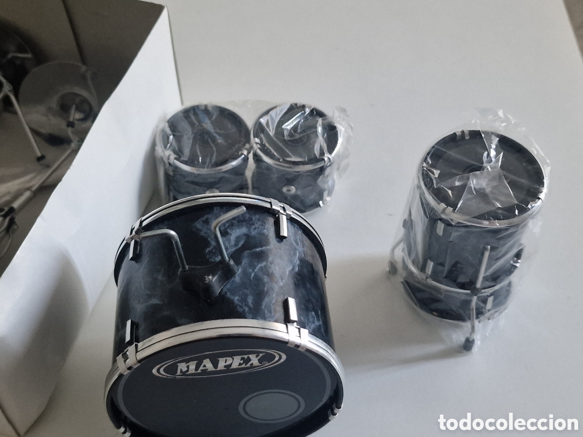 Instrumentos musicales: Mini bater&iacute;a Mapex decoraci&oacute;n - Foto 4