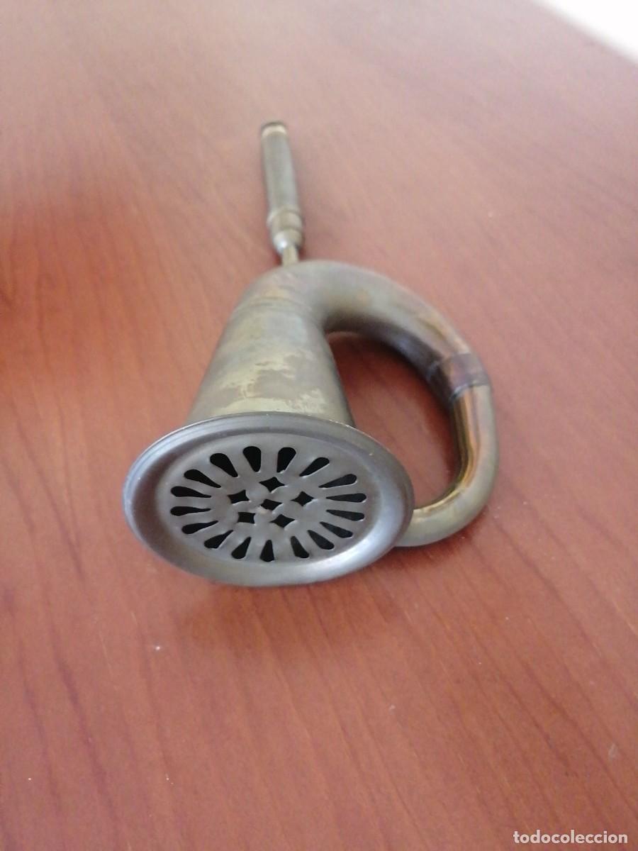 Instrumentos musicales: Trompeta de lat&oacute;n, objeto decorativo - Foto 3