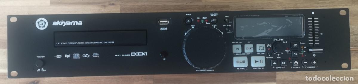 Instrumentos musicales: AMPLI REPRODUCTOR DIGITAL DE CD y USB - MULTIPLAYER DECK1 AKIYAMA - Foto 1