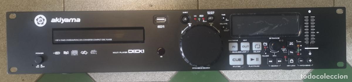 Instrumentos musicales: AMPLI REPRODUCTOR DIGITAL DE CD y USB - MULTIPLAYER DECK1 AKIYAMA - Foto 2