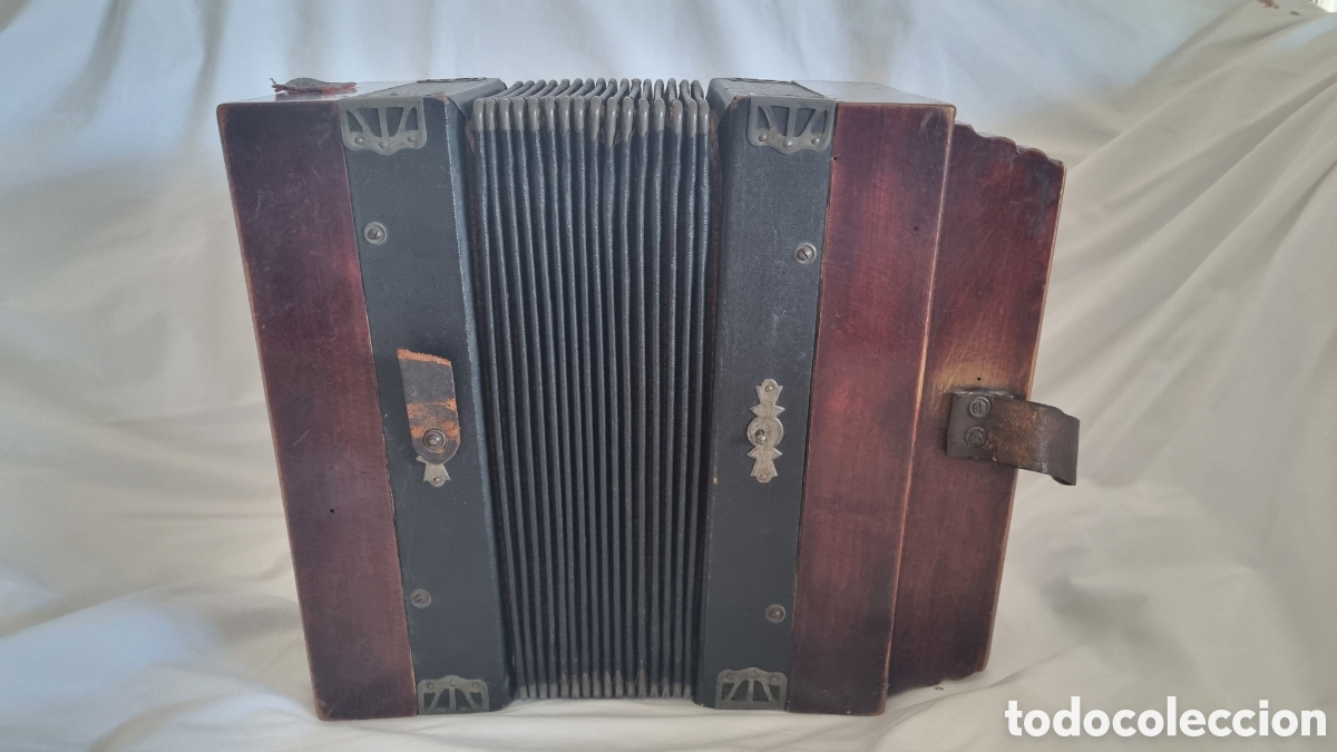 Instrumentos musicales: Acordeon New Phono antiguo - Foto 5