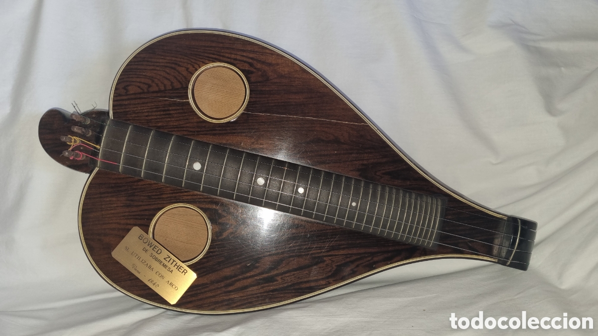Instrumentos musicales: C&iacute;tara de sobremesa Zither - Foto 1