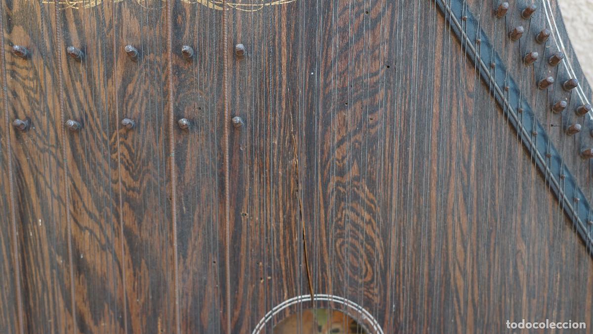 Instrumentos musicales: C&iacute;tara - Arpa de gran tama&ntilde;o - Foto 3