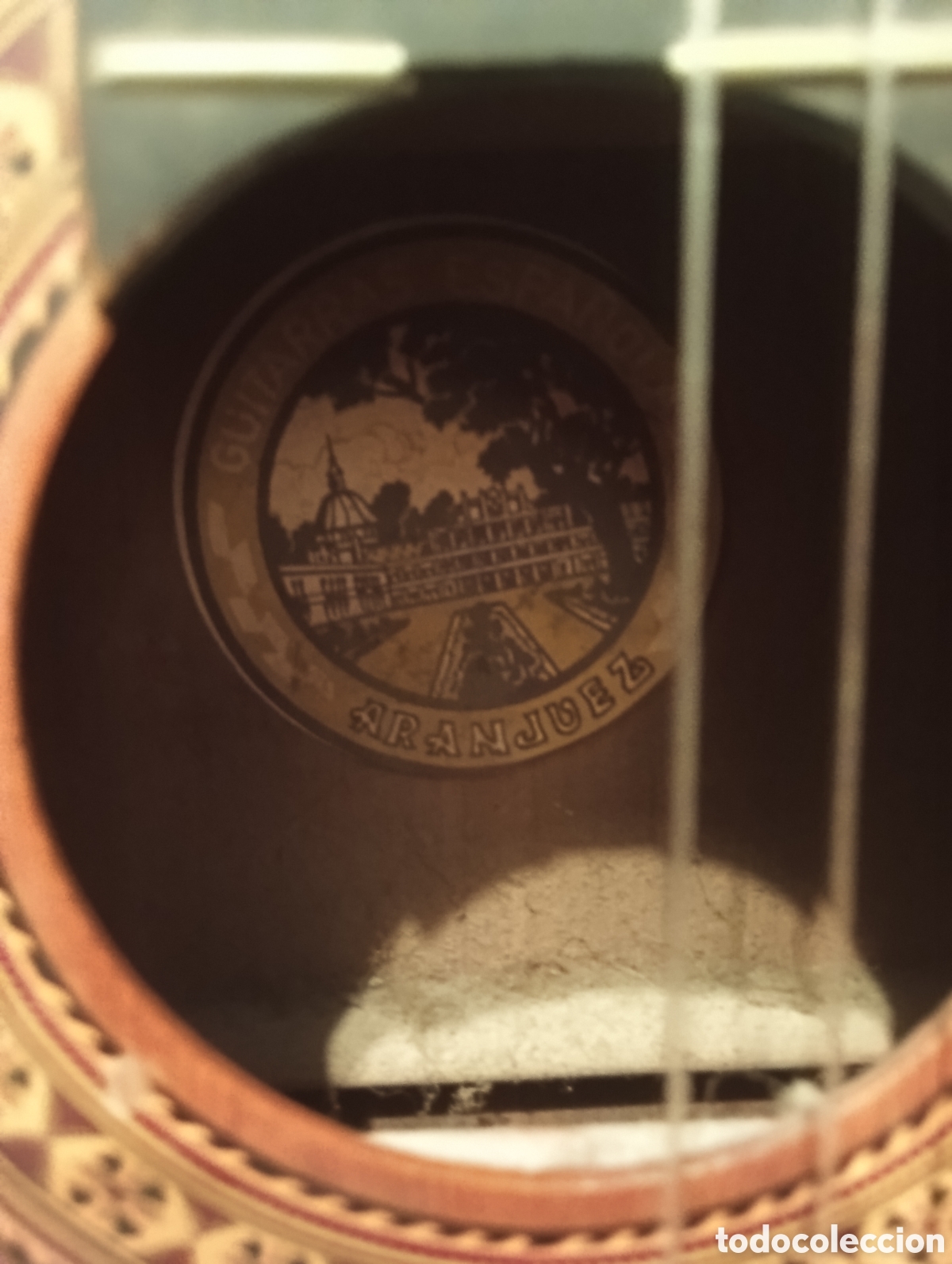 Instrumentos musicales: guitarra marca aranjuez para restaurar - Foto 4