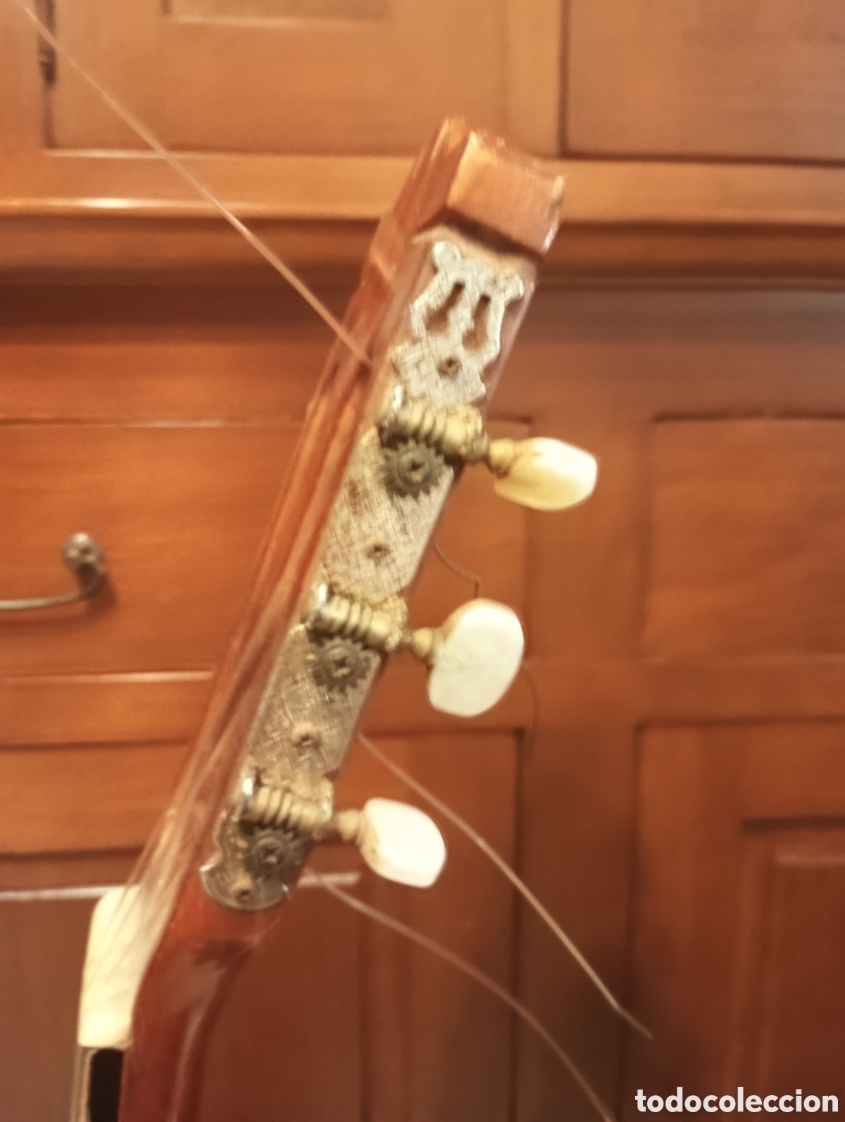 Instrumentos musicales: guitarra marca aranjuez para restaurar - Foto 5