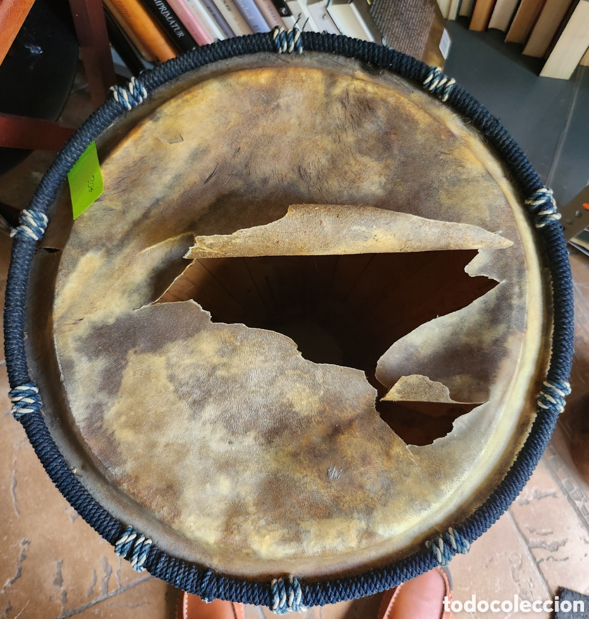Instrumentos musicales: Tambor ashinko de madera - Foto 2