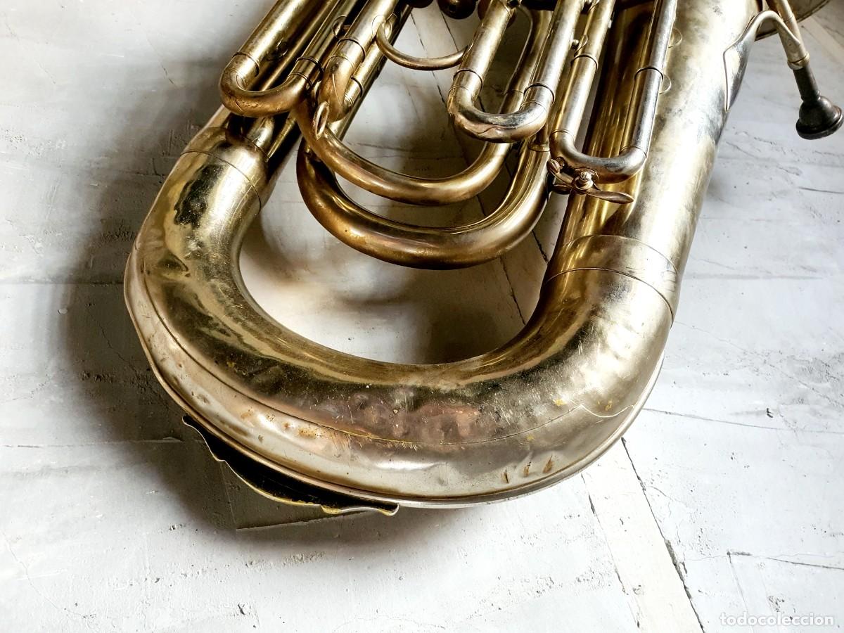 Instrumentos musicales: Tuba Couesnon, Par&iacute;s 1900. - Foto 4