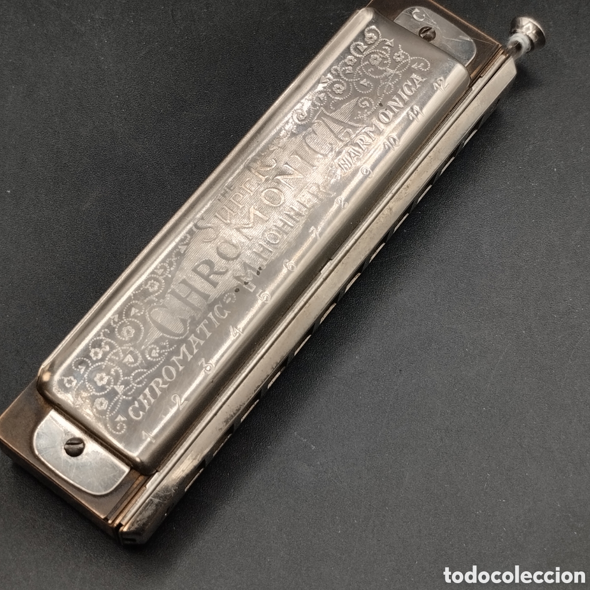 Instrumentos musicales: ARMONICA HOHNER SUPER CHROMONICA. - Foto 4