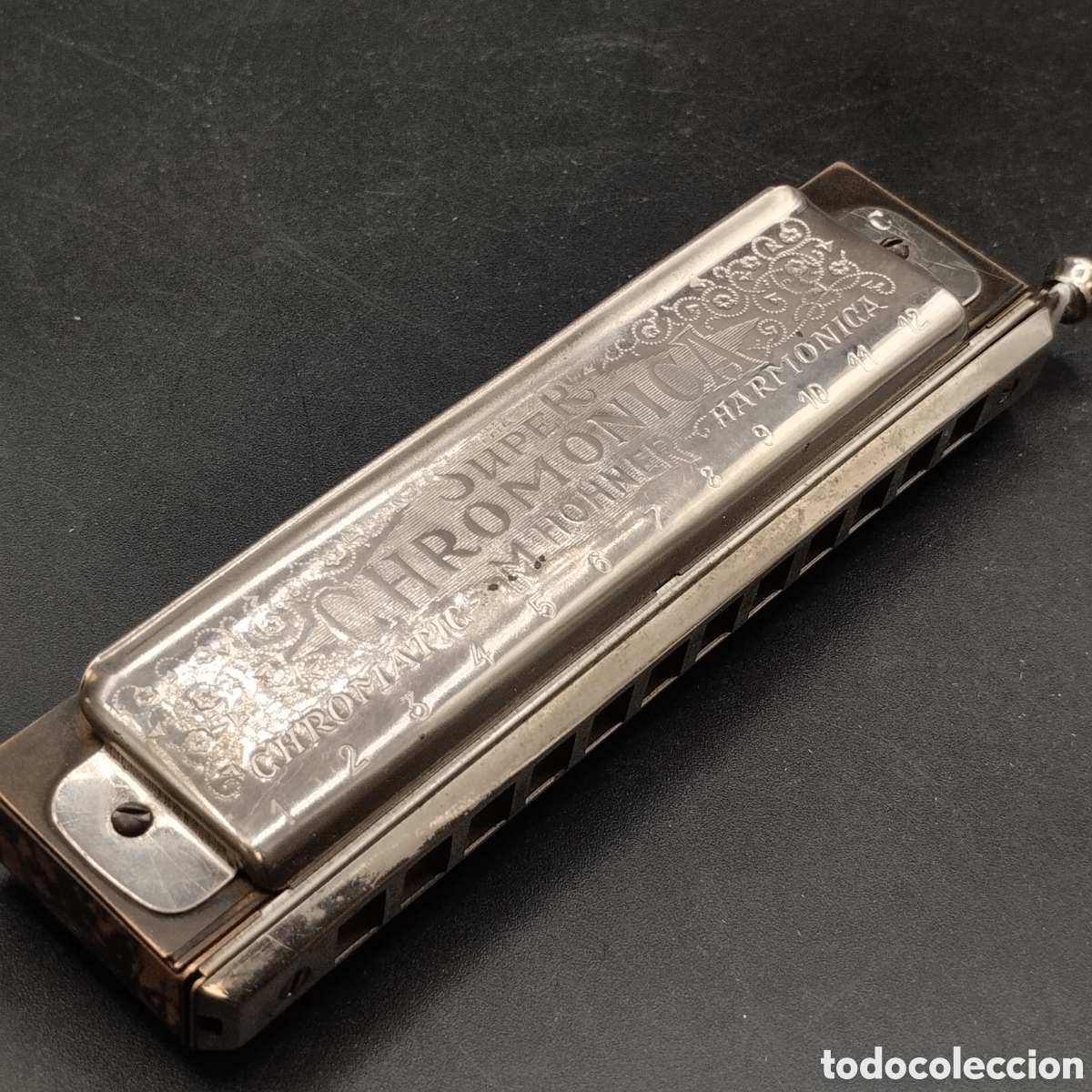 Instrumentos musicales: ARMONICA HOHNER SUPER CHROMONICA. - Foto 1