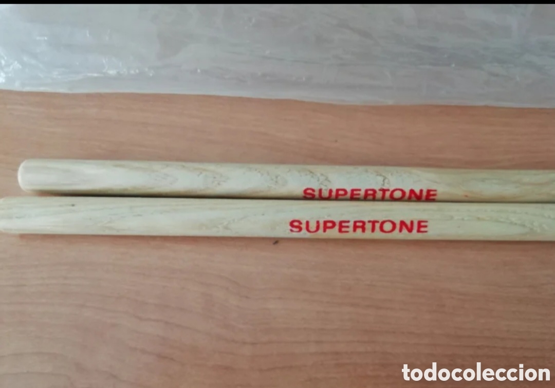 Instrumentos musicales: Baquetas percusi&oacute;n. Buen estado - Foto 3