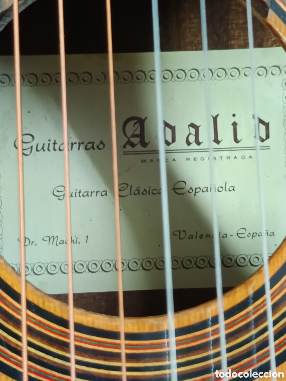 Instrumentos musicales: Guitarra espa&ntilde;ola Adalid - Foto 4