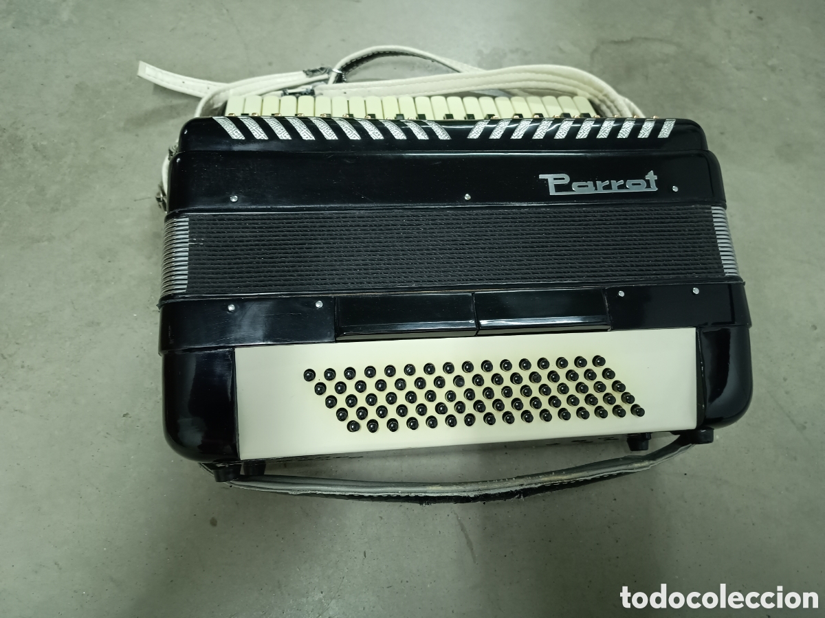 Instrumentos musicales: ACORDEON PARROT 1309 NEGRO - Foto 5