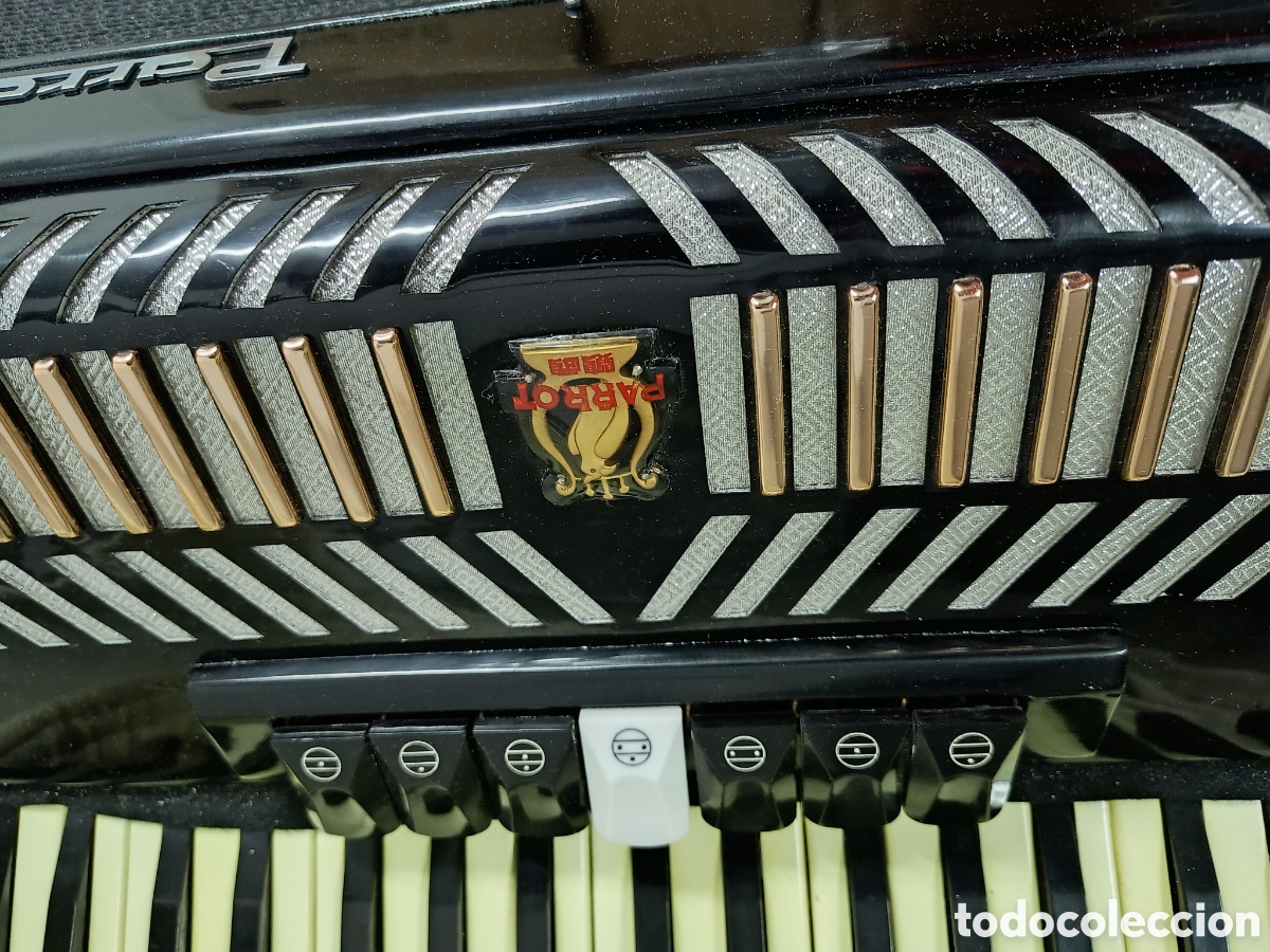 Instrumentos musicales: ACORDEON PARROT 1309 NEGRO - Foto 11