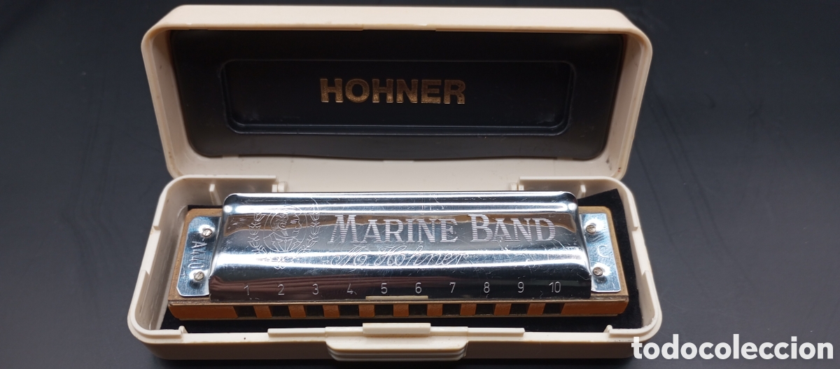 Instrumentos musicales: ARMONICA&nbsp;Hohner Marine Band. - Foto 4