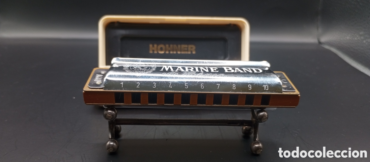 Instrumentos musicales: ARMONICA&nbsp;Hohner Marine Band. - Foto 5