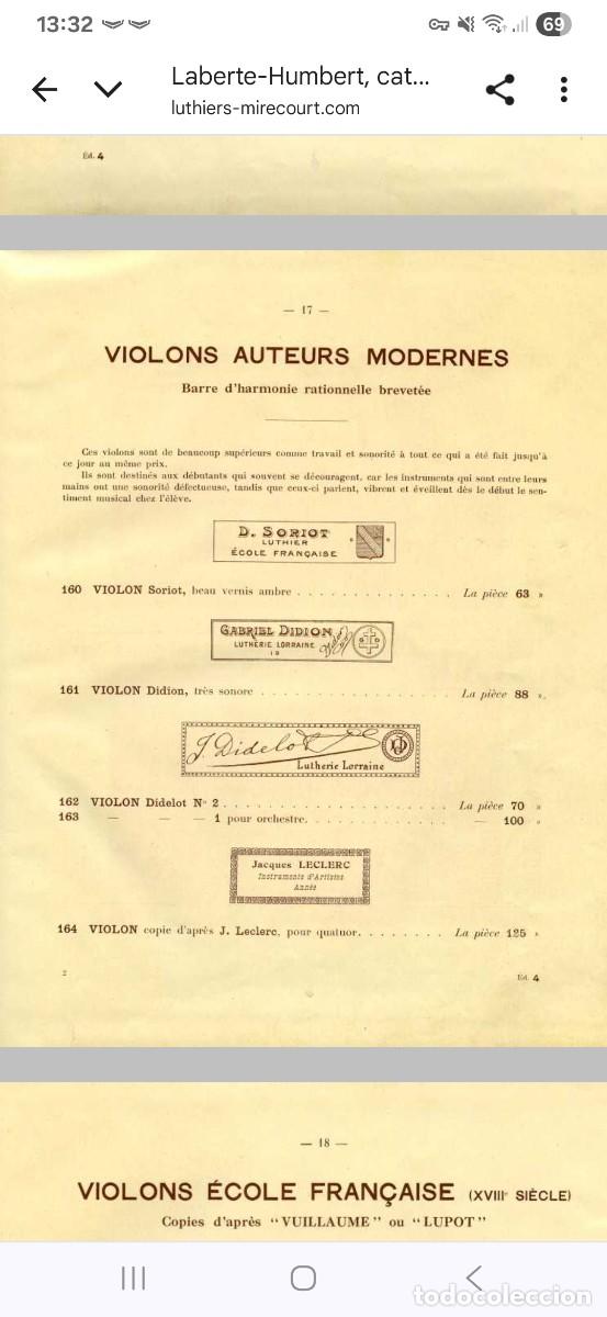 Instrumentos musicales: Violin 3/4 J.Didelot - Foto 22