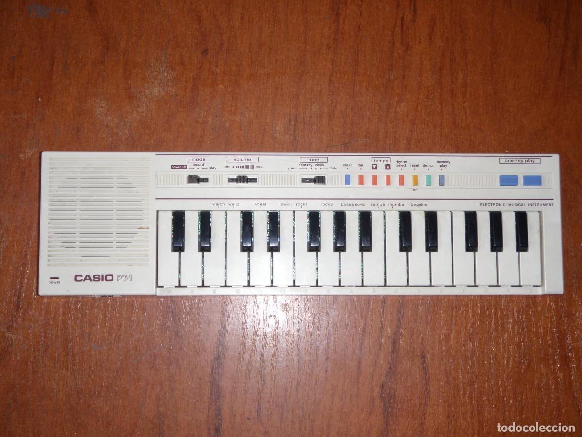 Instrumentos musicales: TECLADO CASIO PT-1 PT1 FUNCIONANDO - Foto 1