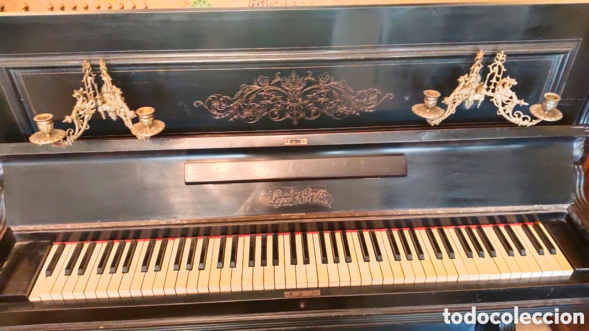 Instrumentos musicales: Piano Lopez y Griffo - Foto 1
