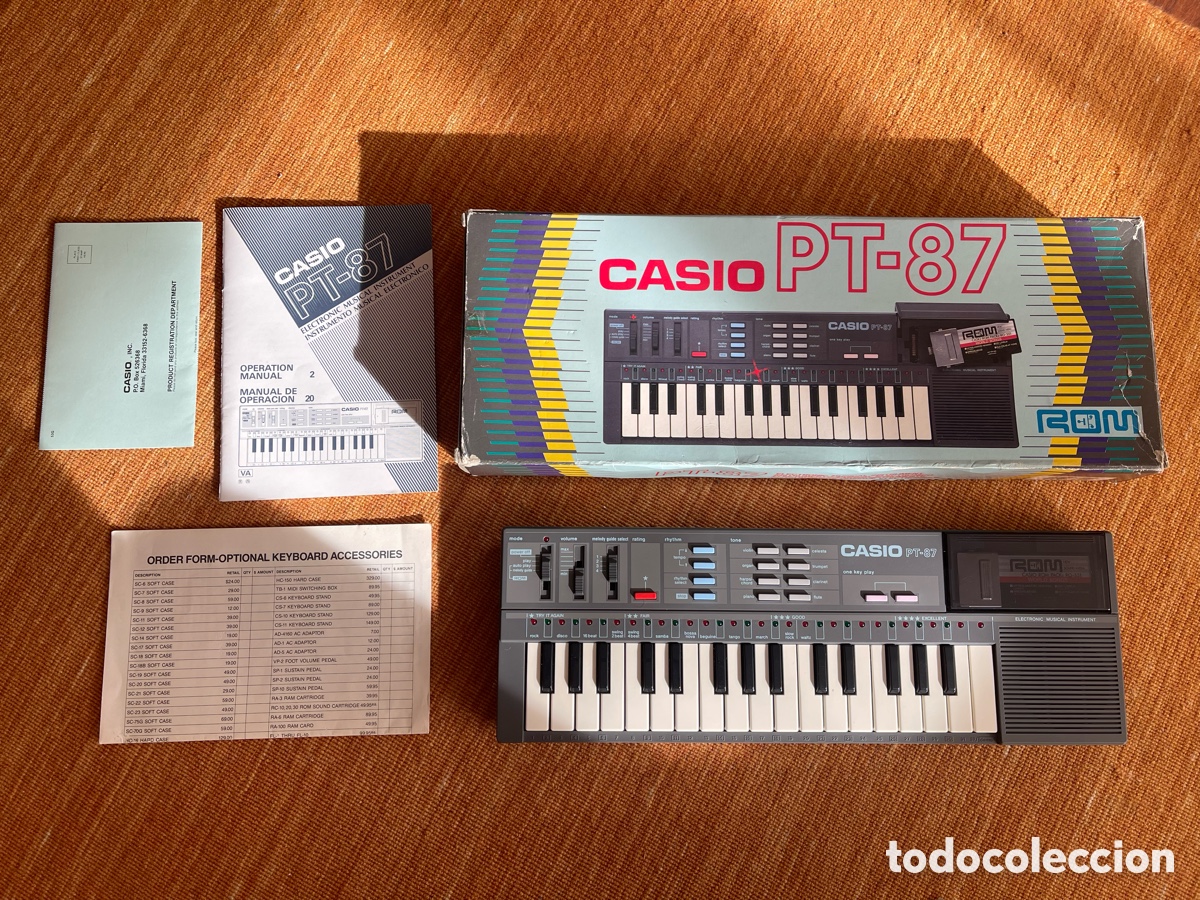 Instrumentos musicales: Teclado digital Casio PT-87 - Foto 1