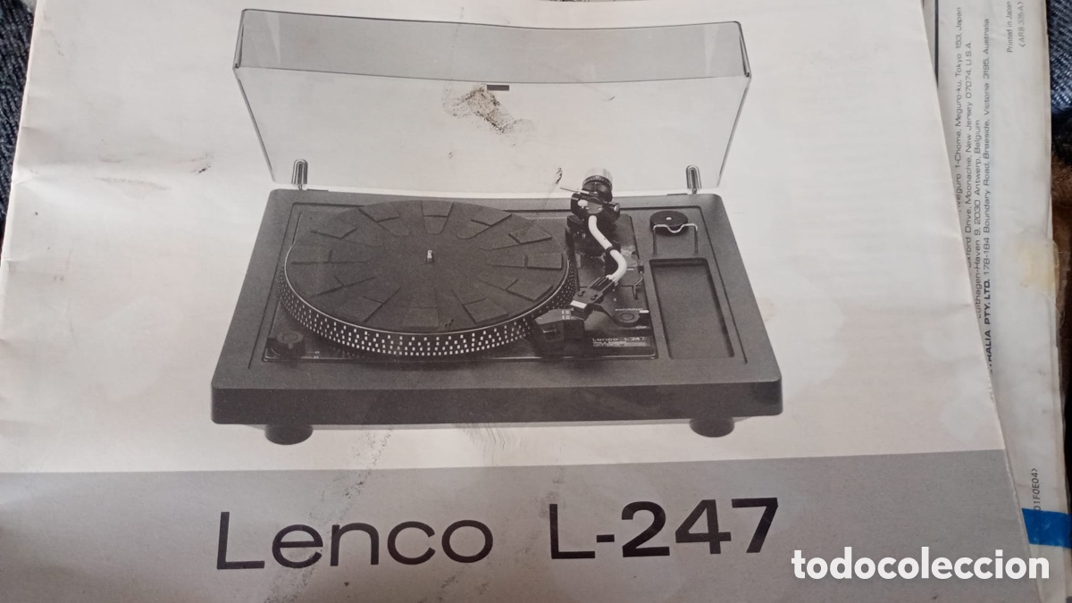 Instrumentos musicales: Tocadiscos Lenco L-247 - Foto 1