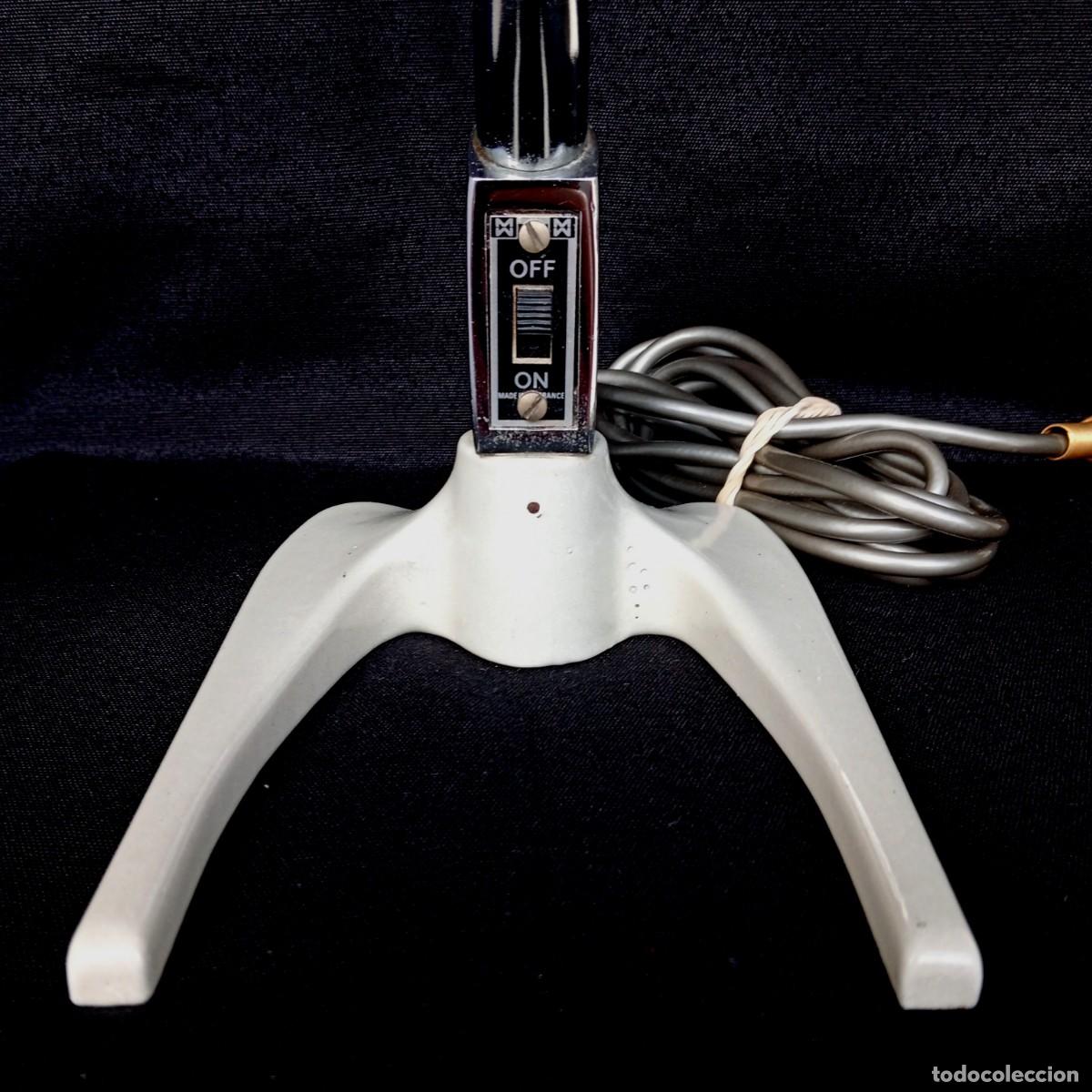 Instrumentos musicales: ANTIGUO MICR&Oacute;FONO FRANC&Eacute;S DE LOS 60 / 70 MELODIUM - Foto 4